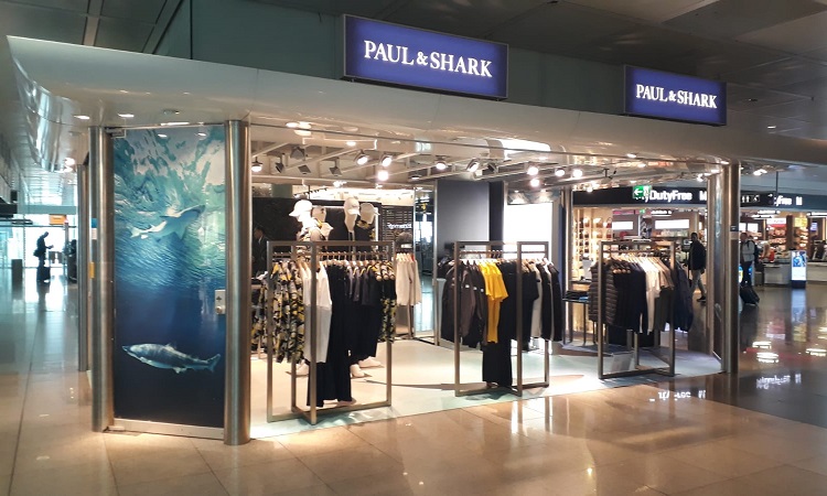 Paul & Shark brings #SharkTravel pop-up store to Munich Airport