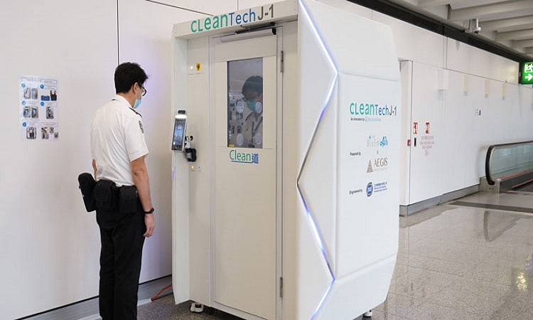 Hong Kong International Airport (HKIA)  applies advanced  cleaning   technology  to   combat   COVID-19